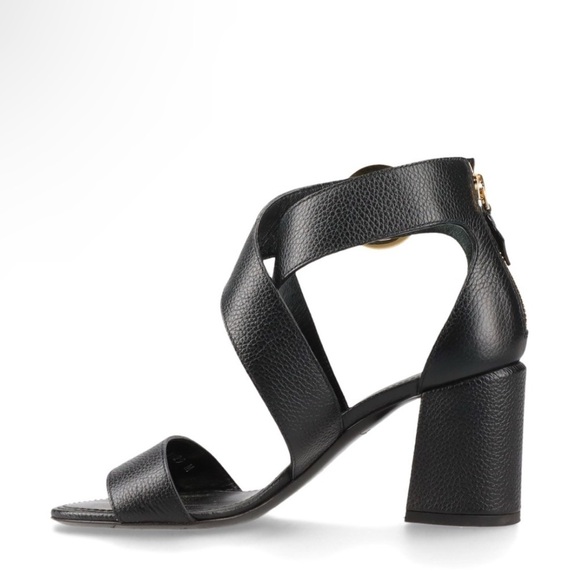 Authentic Louis Vuitton Calfskin Horizon Black Heel Sandals 36/ US6 - Picture 6 of 16